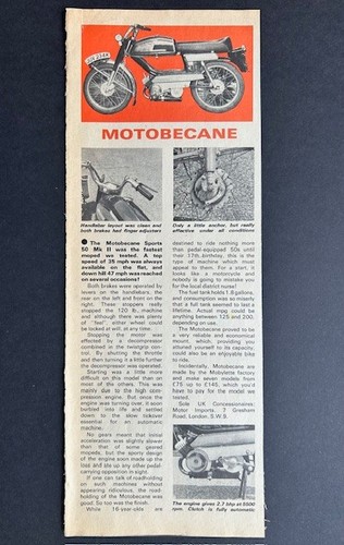 Motobecane sports ii - sports, mk
