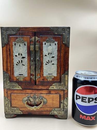 Chinese wood brass antique - brass,