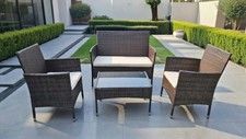 4 Seater Rattan Outdoor Garden