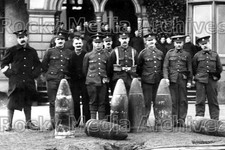 txx-12 Unexploded German Shells, WW1 Bombardment, Hartlepool, Durham. Photo