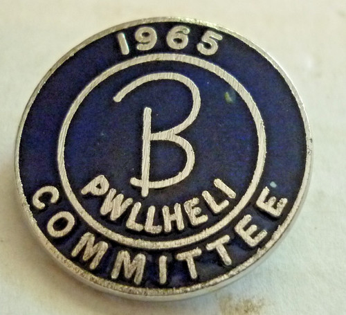 Vintage enamel badge butlins - badge,