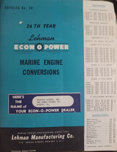 1958 lehman econopower speed - 1958,