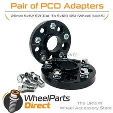 PCD Adapters 5x112 57.1 to