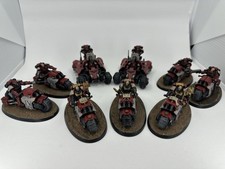Space Marine Outriders, Invader ATV, And Chaplains On Bikes Blood Ravens