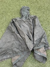 British Army Green Cape Poncho - Grade 2 - Waterproof - One Size - #B245