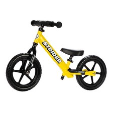 Strider 12” Sport Yellow Balance Bike Kids 1-4yr Safety Pad Tires