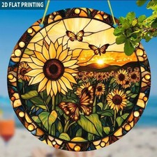 Sunflower & Butterflies