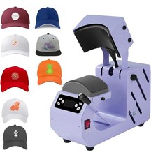 Outbit Hat, Cap Heat Press Sublimation Machine with LCD Screen Semi-Automatic 