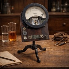 Antique Welch DC Volt Ammeter