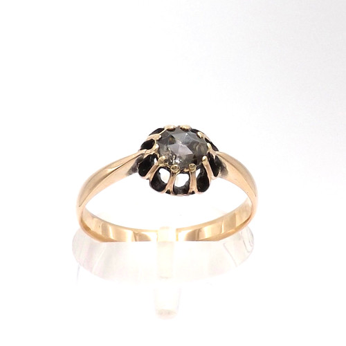 Victorian 14k rose gold - rose,