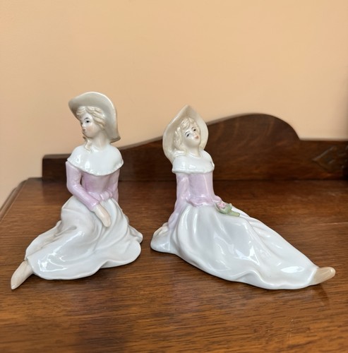 Crinoline ladies porcelain - crinoline,