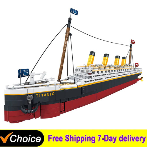 1507pcs titanic cruise - titanic,
