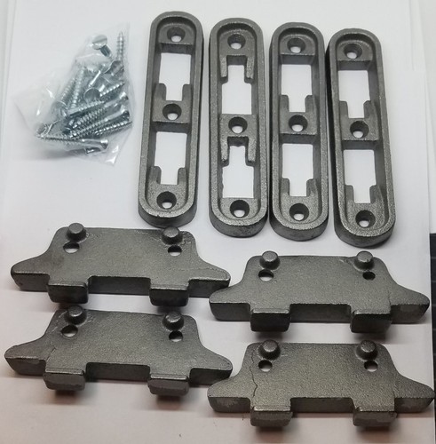 Medium cast iron bed rail - medium,