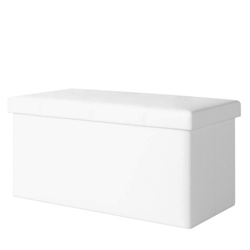 Folding ottoman storage box - ottoman,