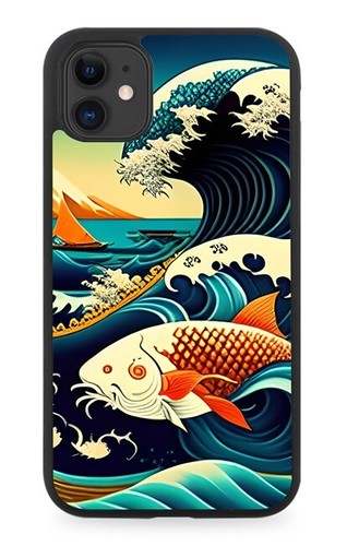 Japanese koi wave - koi, rubber