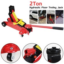 Mini Portable Heavy Duty 2 Ton Tonne Hydraulic Trolley Floor Jack Car Van Garage