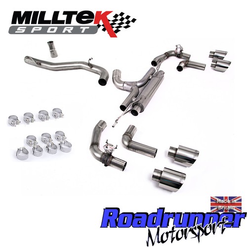 Milltek golf mk8 - golf, r