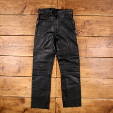Vintage First Leather Trousers