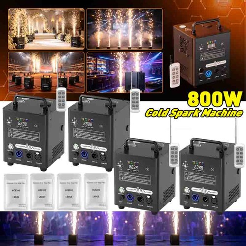 800w cold spark - machine, stage