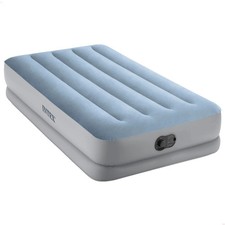 Intex Twin Dura-Beam Comfort 64157 Air Bed with Fastfill USB Pump, Inflated