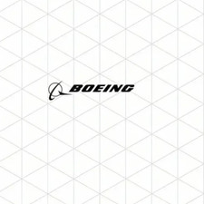 BOEING Vinyl Decal Sticker Car Window Laptop Airplane Plane Jet, Vehicle. 2 PCS