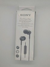 Sony EX Series Wired In-Ear Earphones - Black