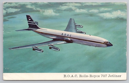 Boac rolls royce 707 - rolls-royce, jetliner