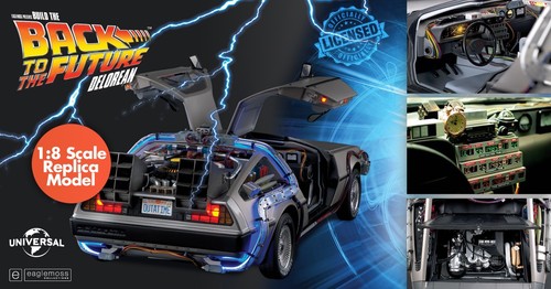 Eaglemoss bttf delorean - bttf,