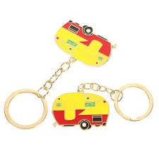  2 Pcs Car Key Holder Camping Accessories for Travel Trailer Chain
