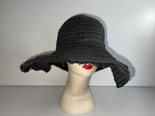 Primark Women Black Floppy Beach Wide Brim Holiday Summer Sun Hat OLS-HT008