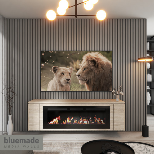 1800mm media wall furniture - media,
