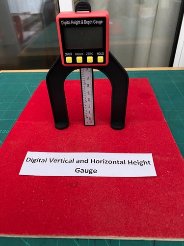 Height and depth gauge digital - height,