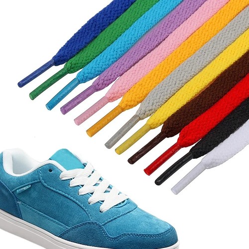 Flat shoe laces - laces, trainers