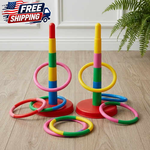 Kids ring toss game set - kids,