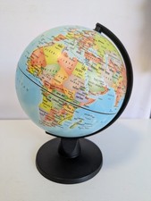 World Globe Rotating with Stand Educational Geographic Globe Plastic