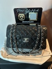 CHANEL Classic 9 in Strap Shoulder Bag Black Leather