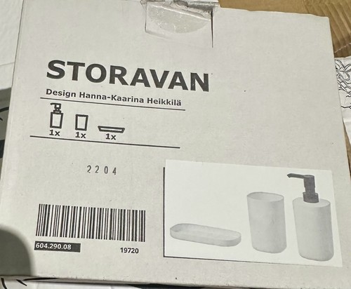 Ikea storavan piece bathroom - storavan, 3-piece