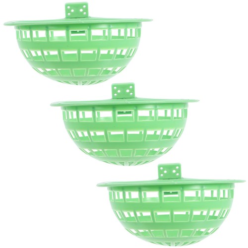 3pcs durable plastic bird nest - plastic,
