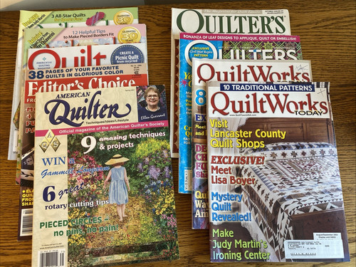 Lot quilting magazines - of, 9