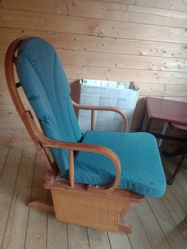 Padded nursing rocking glider - padded,