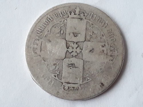 Silver one florin - silver, victoria