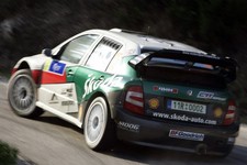 Jan Kopecky Skoda Action 2007 WRC Rally Car Motor Racing Old Photo 7