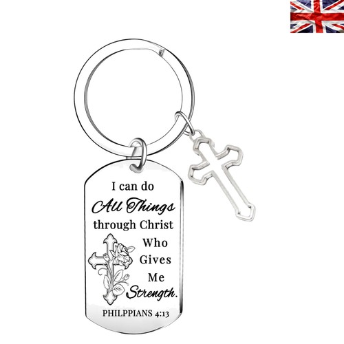 Elegant christian keyring - keyring,