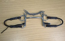 5.5" Cottage Craft Pelham Bit, Roundings, Curb Chain & Lip Strap *Free Postage*