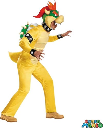 Disguise bowser deluxe adult - bowser,