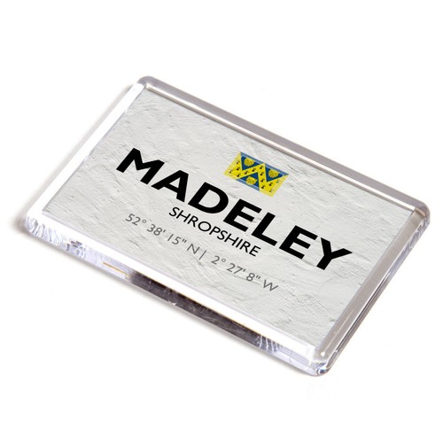 Fridge magnet madeley - magnet,