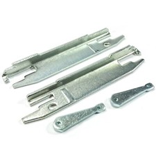 PAIR REAR BRAKE SHOE ADJUSTERS