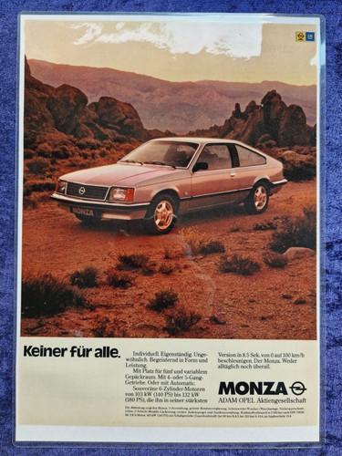 Opel monza original - opel, a