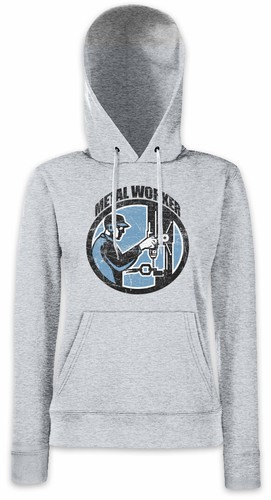 Metal worker women - women, hoodie