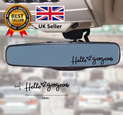 Hello gorgeous 12cm - 12cm, mirror